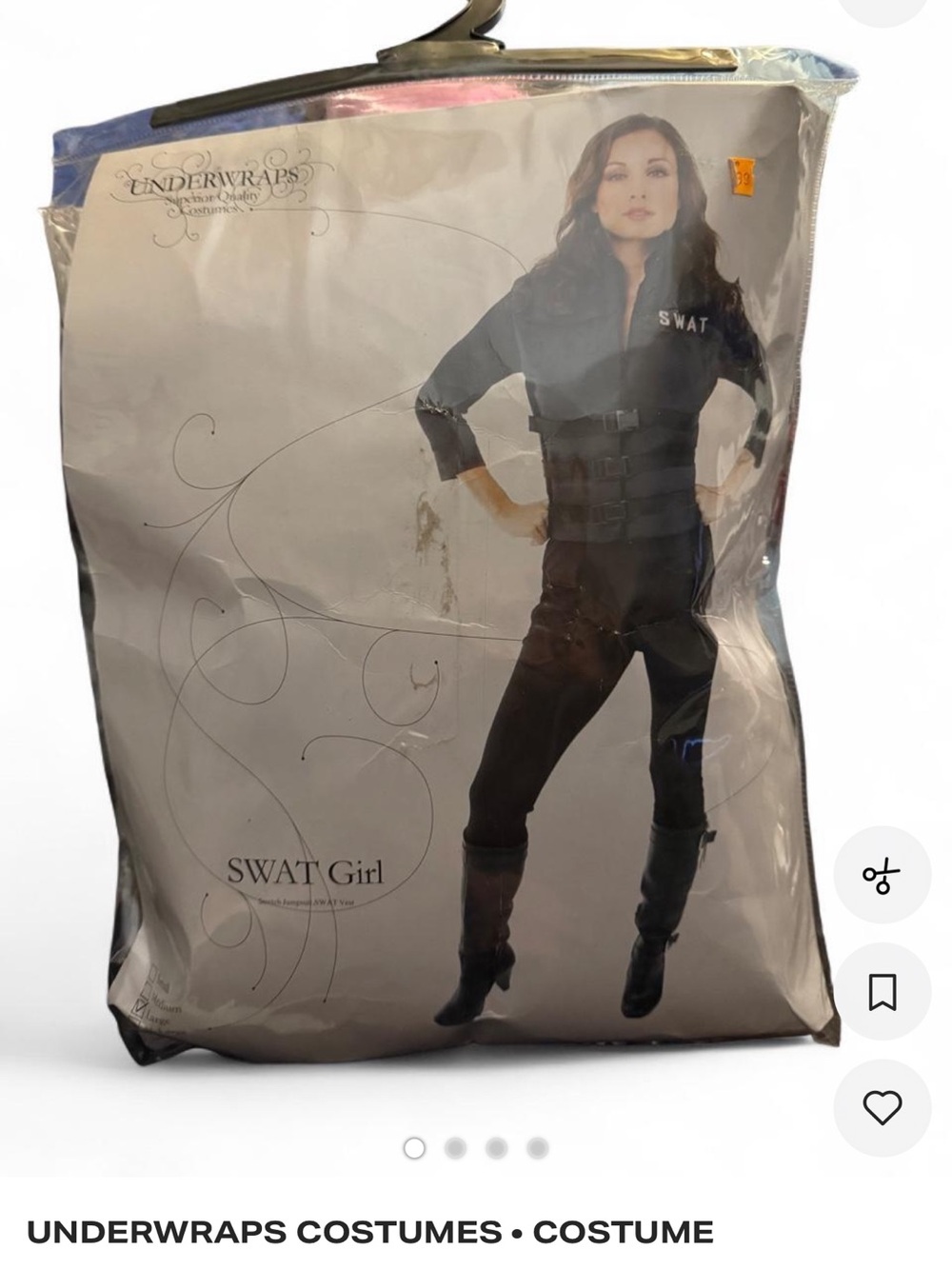 SWAT Girl Costume - Black
